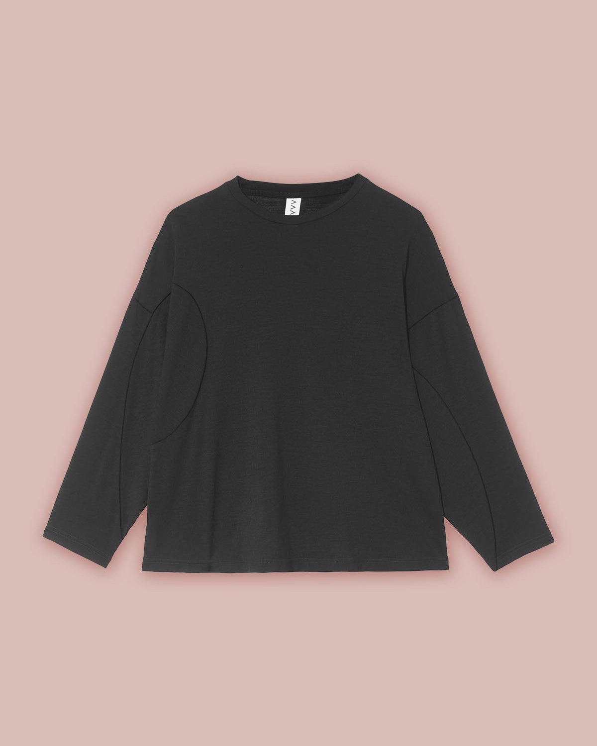Flat view of the front of the Asmuss Puzzle Top showing the asymmetric puzzle light pattern cutting