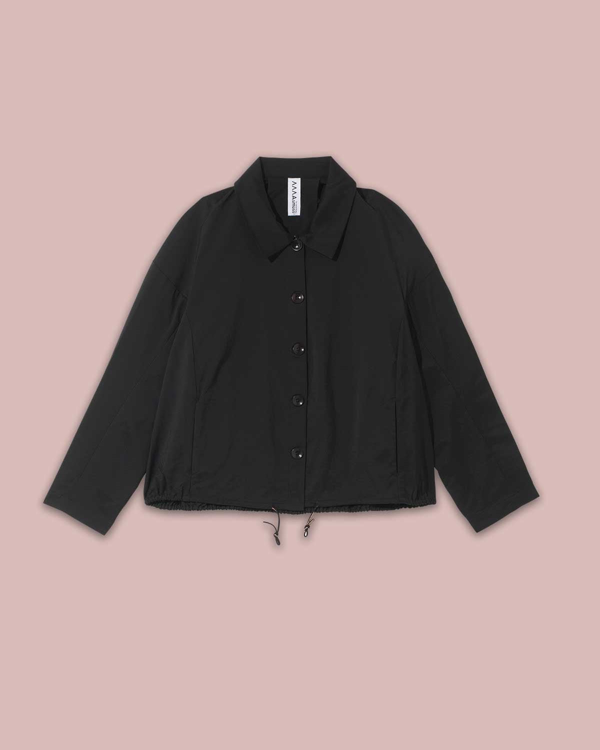 Asmuss Roam Jacket Front Lightweight Buttoned Drawstring Jacket